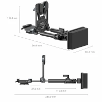 Smallrig adapter Compact Battery Mount Plate Kit do akumulatorów V-Mount [4063B]