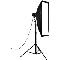 NANLITE Asymetryczny softbox 45x110 cm Bowens