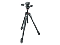 Statyw Manfrotto 290 Xtra, 3 sekcje, aluminiowy, głowica 3-kierunkowa MH804-3W 