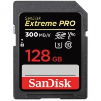 Sandisk SDXC 128 GB EXTREME PRO 300MB/s C10 UHS-II V90
