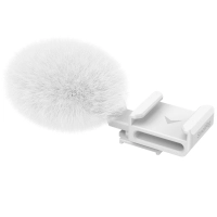 Smallrig Cold Shoe Adapter do serii Sony ZV z osłoną przeciwwietrzną (Biały)