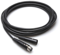 Kabel HOSA mikrofonowy Economy, XLRf - XLRm 3m