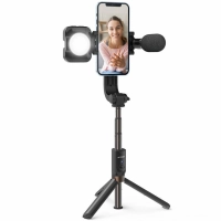 BlitzWolf Statyw z lampą i mikrofonem  BW-BS15