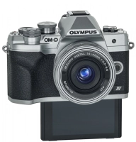 Aparat cyfrowy OM System OM-D E-M10 Mark IV body srebrny 