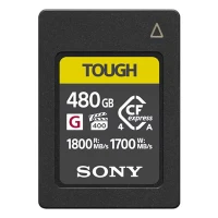 Karta pamięci Sony CF Express 480GB typu A TOUGH 1800MB/s (odczyt) i 1700 MB/s (zapis), VPG400
