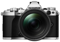 Olympus OM-D E-M5 Mark II srebrny + ob. 12-40 PRO czarny 
