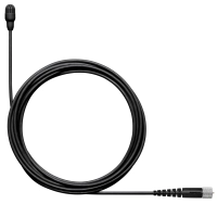 Shure Mikrofon krawatowy TwinPlex TL47 pojemnościowy Lavalier ze złączem MicroDot (czarny)