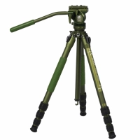 Statyw Sirui CT04+CT5 z głowicą video zielony