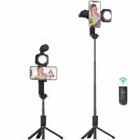 BlitzWolf Statyw z lampą i mikrofonem  BW-BS15