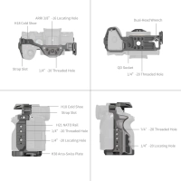 Smallrig Klatka operatorska Lock Quick Release Cage Kit do Sony A7R V / A7 IV / A7S III