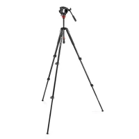 Statyw Manfrotto 190XV z wyciąganą kolumną + głowica 500AH (MVK500190XV) Pro Video