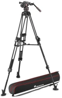 Statyw Manfrotto 645 Alu Fast Twin z głowicą Nitrotech 608 (MVK608TWINFA) Pro Video