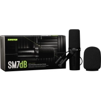 Shure Mikrofon dynamiczny SM7dB kardioidalny lektorski radiowy z przedwzmacniaczem