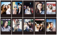 Wkłady FujiFilm Instax Mini Black Frame 