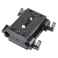 Smallrig Płytka mocujaca Baseplate w/ Dual 15mm Rod Clamp (1798)