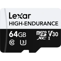 Karta pamięci Lexar microSDXC High-Endurance UHS-I/U3/10 R100/W35 V30 64GB