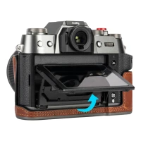 Smallrig Skórzane etui do Fujifilm X-T50 Brown Brązowe