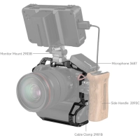 Smallrig Klatka operatorska do Canon EOS R5 / R6 / R5C / R6 Mark II z BG-R10 z Battery Grip Cage [3464B]
