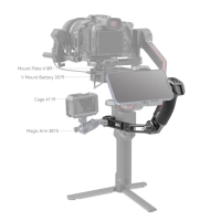 Smallrig Uchwyt Sling Handle do DJI RS 2 / RSC 2 / RS 3 / RS 3 Pro / RS 3 Mini / RS 4 / RS 4 Pro [3028C]