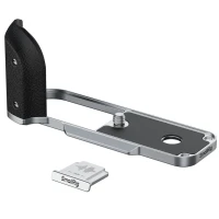 Smallrig Płytka montażowa w kształcie L z silikonowym uchwytem do FUJIFILM X half, srebrna [5216]