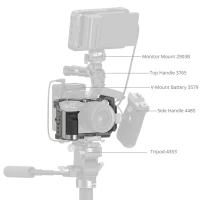 Smallrig Zestaw klatki z szybkozłączką HawkLock do Sony A 7C II / 7CR [5198]