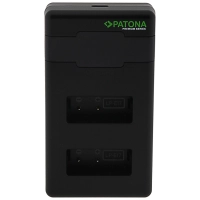 2X SK Akku Ersatz für Canon LP-E17 1000mAh LCD Dual Charger Canon EOS