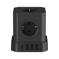 Newell Ładowarka sieciowa Newell GaN Power Cube 9w1 - czarna