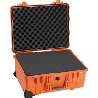 Peli ™1560 skrzynia z gąbką pomarańczowa