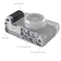 Smallrig Uchwyt w kształcie L do Fujifilm X100VI / X100V, srebrny [4555]