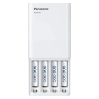 Ładowarka Panasonic usb z funkcją powerbanku BQ-CC87 + AA 2000 mAh 4 sztuki