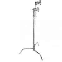 KUPO Statyw oświetleniowy CT-20MK 20 cala  Master C-Stand z odłączaną kolumną KIT z Boom (srebrny)