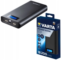 Varta Power Bank 18200 mAh z wyświetlaczem LCD + kabel Micro USB