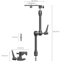 Smallrig Zacisk Super Clamp z Magic Arm Kit