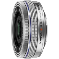 Obiektyw OM System M.Zuiko Digital 14-42 mm f/3.5-5.6 EZ elektroniczny zoom srebrny