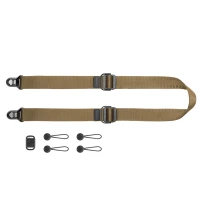 Pasek Peak Design Pasek na szyję lub ramię SLIDE LITE v3 coyote do lekkich aparatów