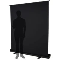 Tło Fomei składane typu roll-up 180x200 cm czarne