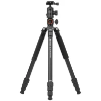 Statyw Fotopro X-go HR Chameleon z głowicą kulową FPH-52Q - czarny