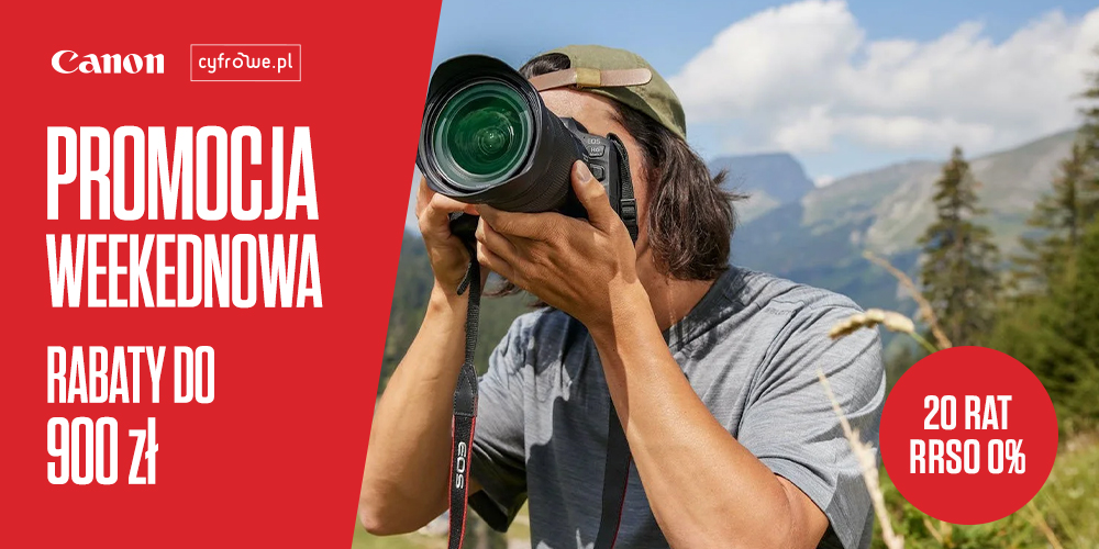 Weekendowa promocja Canon w Cyfrowe.pl