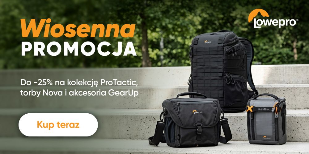 Produkty marki Lowepro w jeszcze niższych cenach