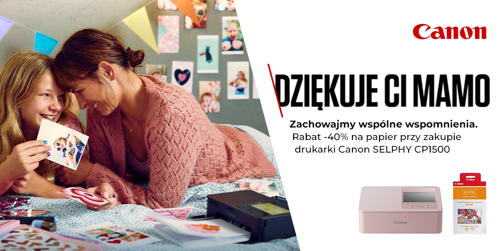 Dzień mamy z drukarkami Canon
