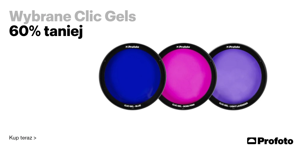 Profoto Clic Gels z rabatem 60%