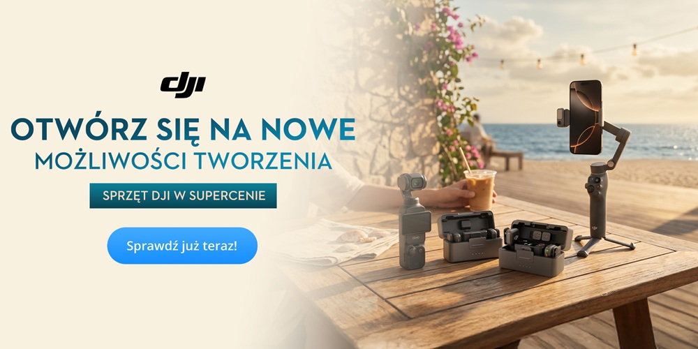 Otwórz się na nowe z DJI!