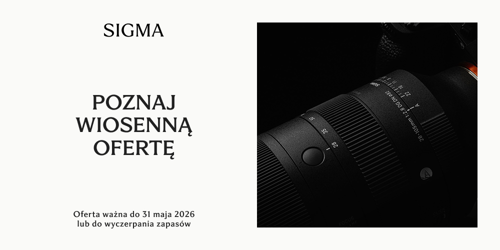 Wiosenna obniżka cen na obiektywy Sigma