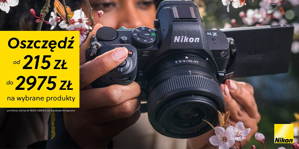 Megarabty na sprzęt Nikon - oszczędzisz nawet do 2975 zł!